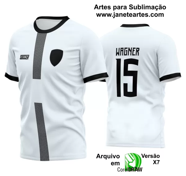 Arte Vetor Estampa Camisa Time Amador Futebol 2024