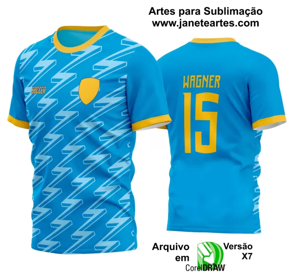 Arte Vetor Estampa Camisa Time Amador Futebol 2024