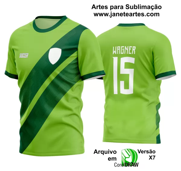 Arte Vetor Estampa Camisa Time Amador Futebol 2024