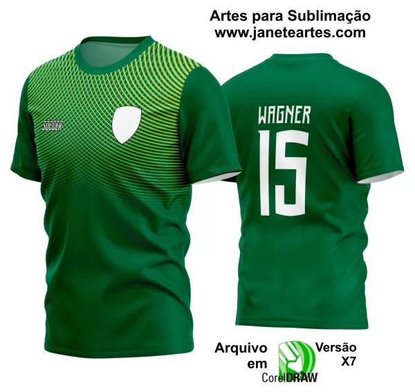 Arte Vetor Estampa Camisa Time Amador Futebol 2024