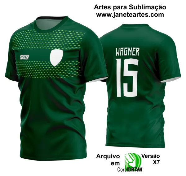 Arte Vetor Estampa Camisa Time Amador Futebol 2024