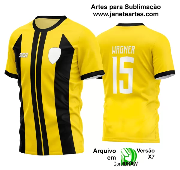 Arte Vetor Estampa Camisa Time Amador Futebol 2024