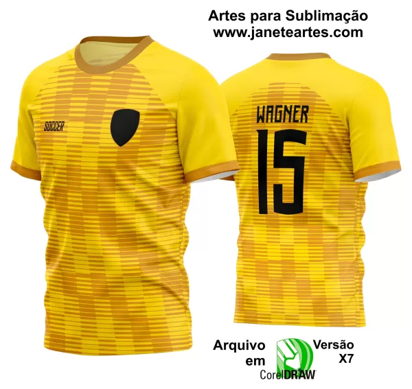 Arte Vetor Estampa Camisa Time Amador Futebol 2024