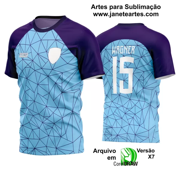 Arte Vetor Estampa Camisa Time Amador Futebol 2024