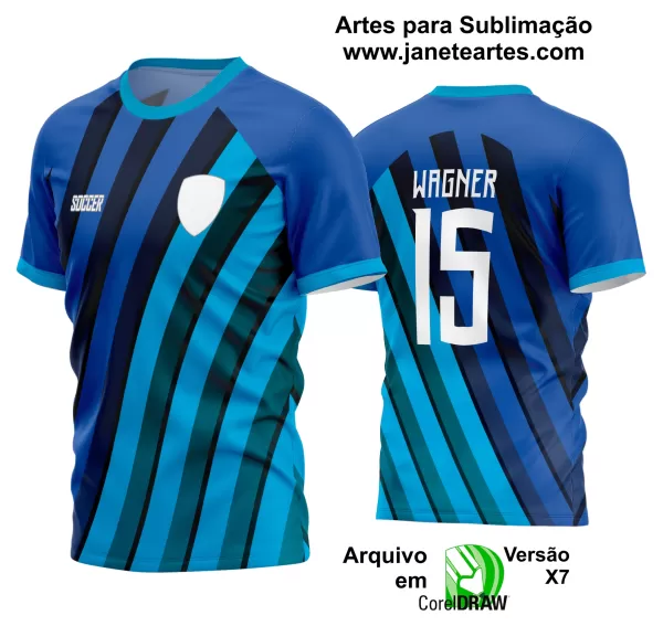 Arte Vetor Estampa Camisa Time Amador Futebol 2024