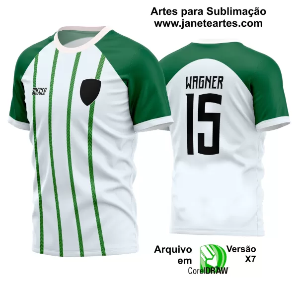 Arte Vetor Estampa Camisa Time Amador Futebol 2024