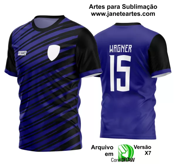 Arte Vetor Estampa Camisa Time Amador Futebol 2024