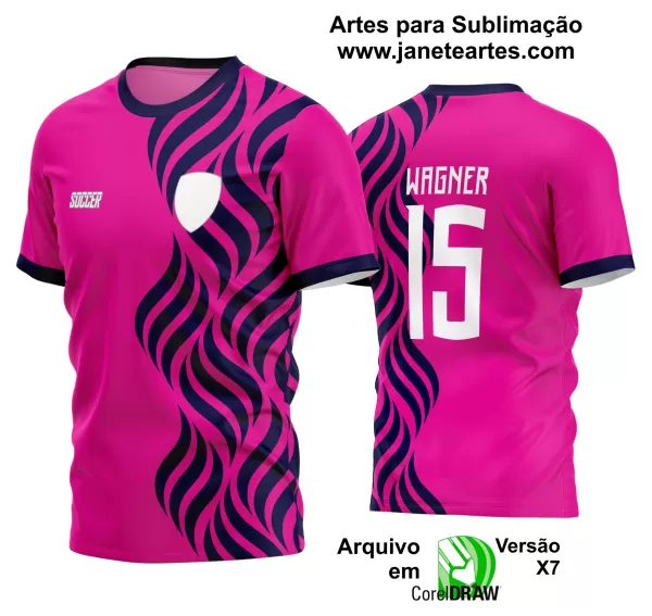 Arte Vetor Estampa Camisa Time Amador Futebol 2024