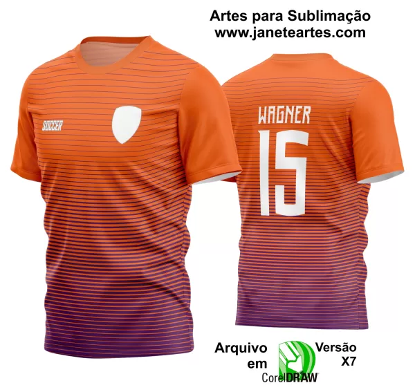 Arte Vetor Estampa Camisa Time Amador Futebol 2024