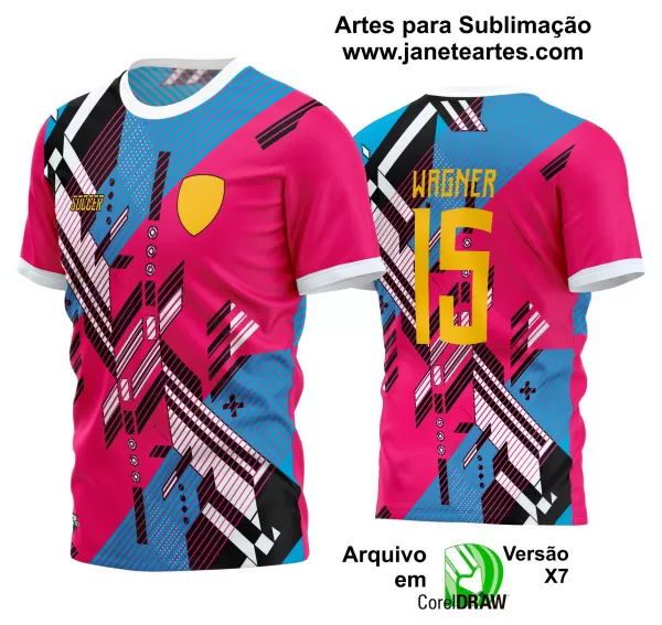 Arte Vetor Estampa Camisa Time Amador Futebol 2024