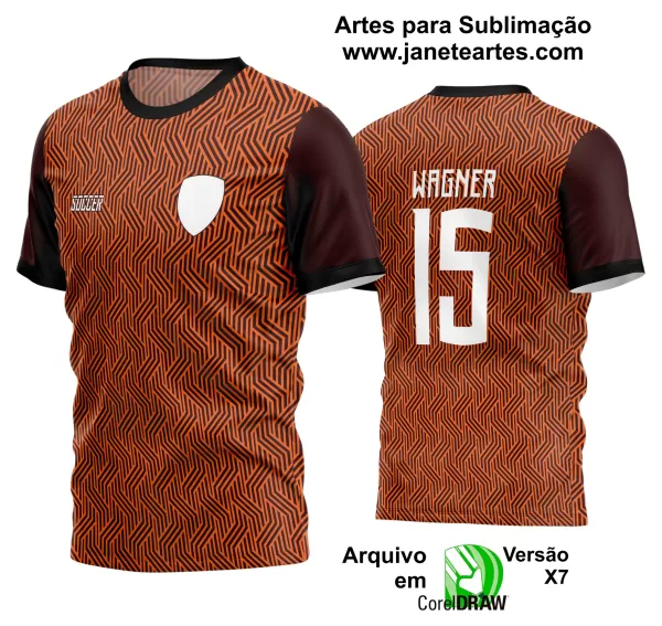 Arte Vetor Estampa Camisa Time Amador Futebol 2024