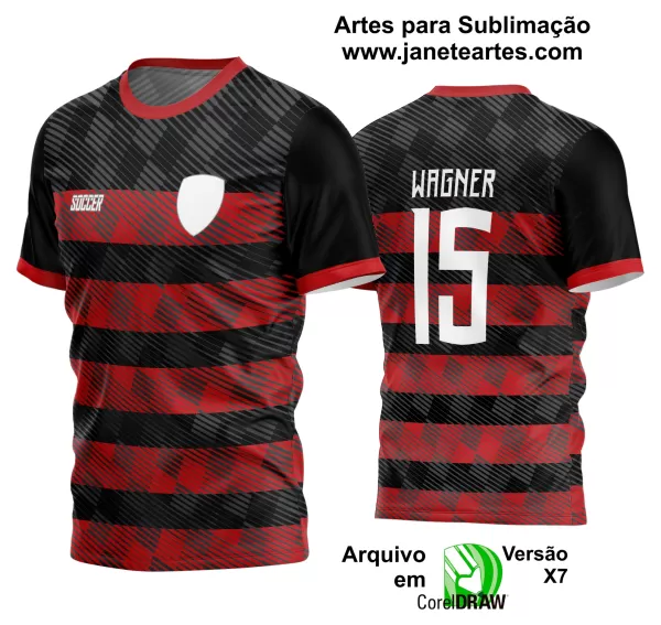 Arte Vetor Estampa Camisa Time Amador Futebol 2024