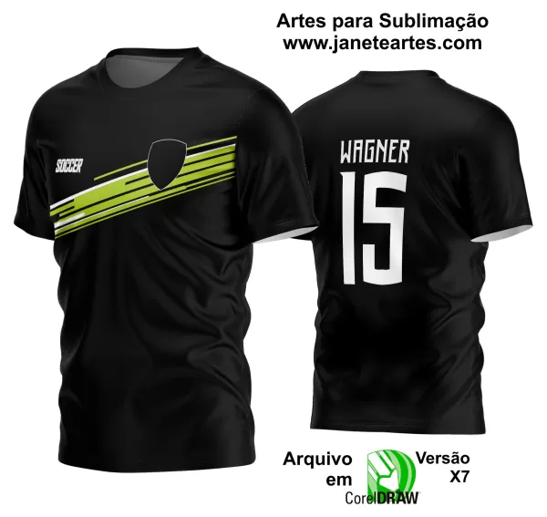 Arte Vetor Estampa Camisa Time Amador Futebol 2024