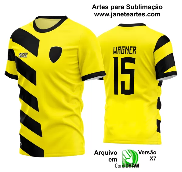 Arte Vetor Estampa Camisa Time Amador Futebol 2024