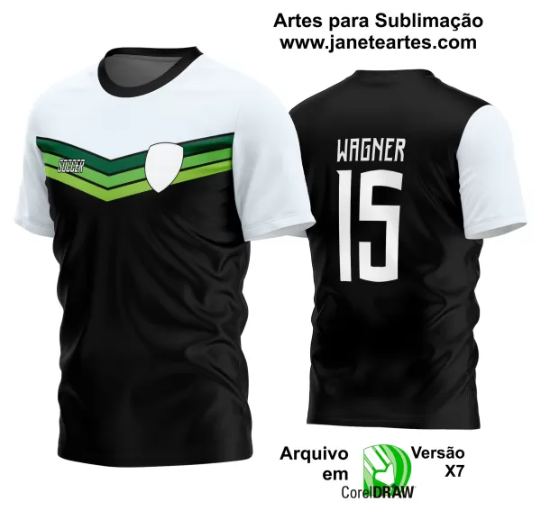 Arte Vetor Estampa Camisa Time Amador Futebol 2024