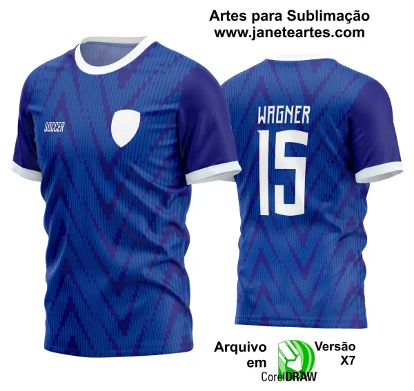 Arte Vetor Estampa Camisa Time Amador Futebol 2024