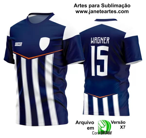 Arte Vetor Estampa Camisa Time Amador Futebol 2024