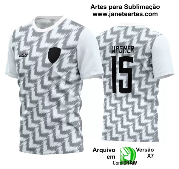 Arte Vetor Estampa Camisa Time Amador Futebol 2024