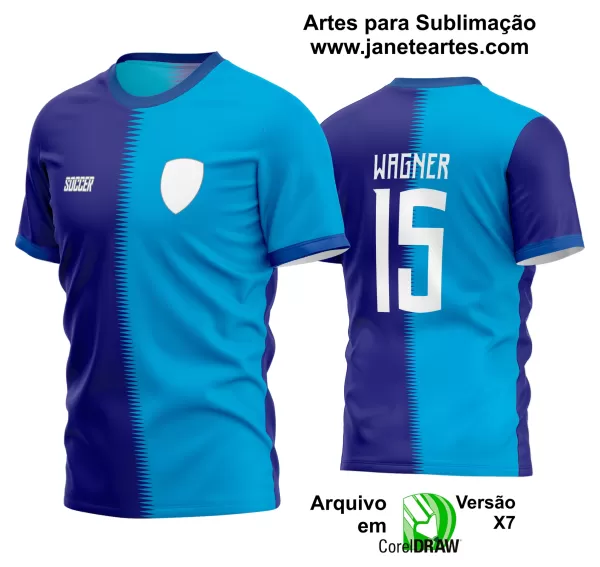 Arte Vetor Estampa Camisa Time Amador Futebol 2024