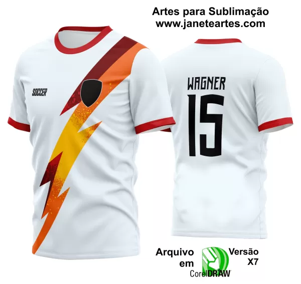 Arte Vetor Estampa Camisa Time Amador Futebol 2024