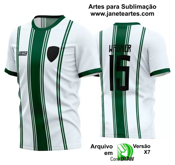 Arte Vetor Estampa Camisa Time Amador Futebol 2024