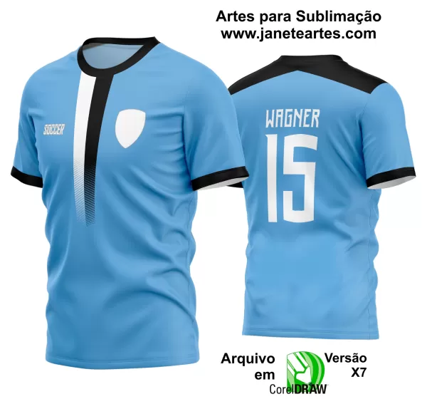 Arte Vetor Estampa Camisa Time Amador Futebol 2024