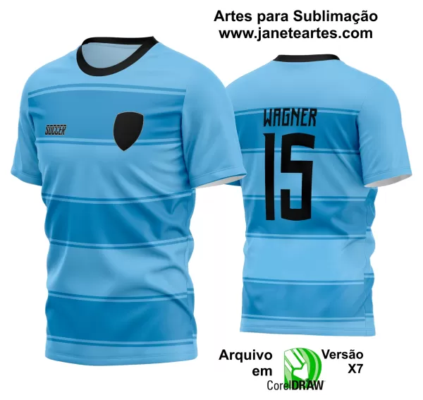 Arte Vetor Estampa Camisa Time Amador Futebol 2024