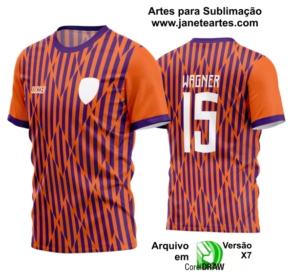 Arte Vetor Estampa Camisa Time Amador Futebol 2024