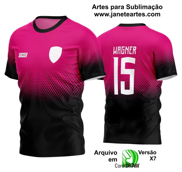 Arte Vetor Estampa Camisa Time Amador Futebol 2024