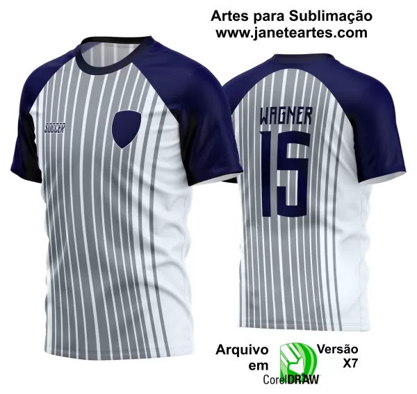 Arte Vetor Estampa Camisa Time Amador Futebol 2024