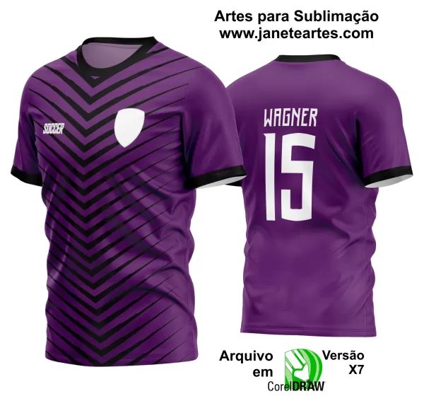 Arte Vetor Estampa Camisa Time Amador Futebol 2024