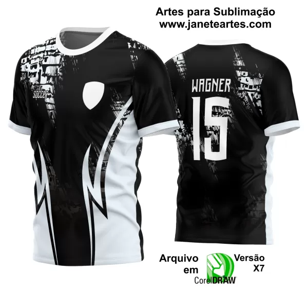 Arte Vetor Estampa Camisa Time Amador Futebol 2024