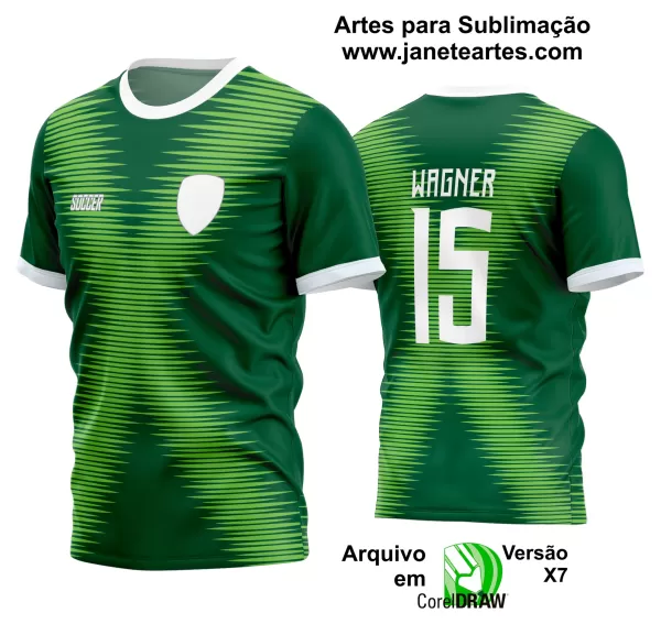 Arte Vetor Estampa Camisa Time Amador Futebol 2024