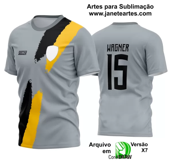 Arte Vetor Estampa Camisa Time Amador Futebol 2024