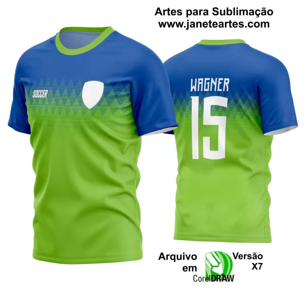 Arte Vetor Estampa Camisa Time Amador Futebol 2024