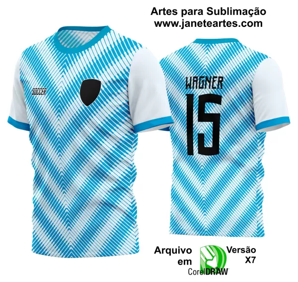 Arte Vetor Estampa Camisa Time Amador Futebol 2024