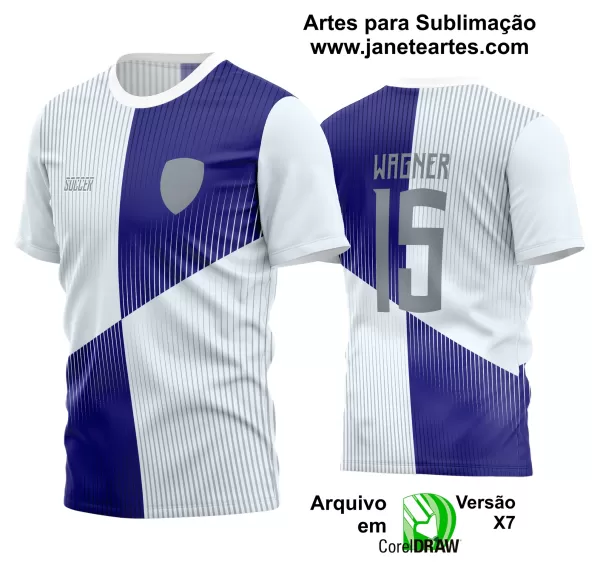 Arte Vetor Estampa Camisa Time Amador Futebol 2024