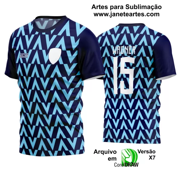 Arte Vetor Estampa Camisa Time Amador Futebol 2024