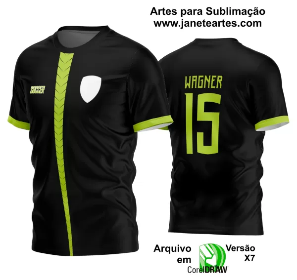 Arte Vetor Estampa Camisa Time Amador Futebol 2024