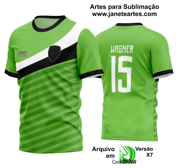 Arte Vetor Estampa Camisa Time Amador Futebol 2024