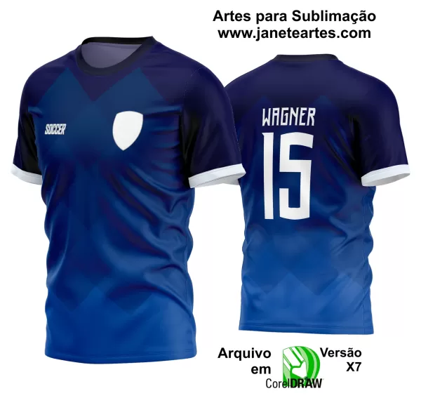 Arte Vetor Estampa Camisa Time Amador Futebol 2024