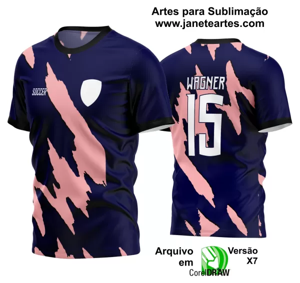 Arte Vetor Estampa Camisa Time Amador Futebol 2024