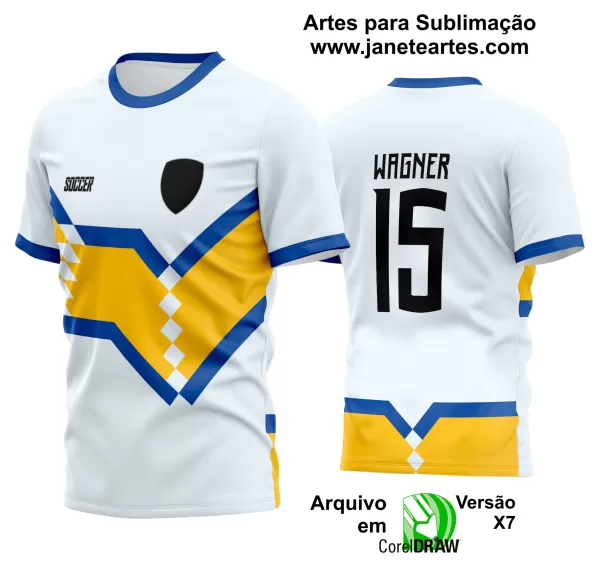 Arte Vetor Estampa Camisa Time Amador Futebol 2024