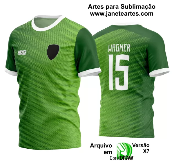 Arte Vetor Estampa Camisa Time Amador Futebol 2024