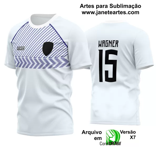 Arte Vetor Estampa Camisa Time Amador Futebol 2024