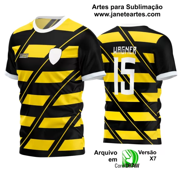 Arte Vetor Estampa Camisa Time Amador Futebol 2024