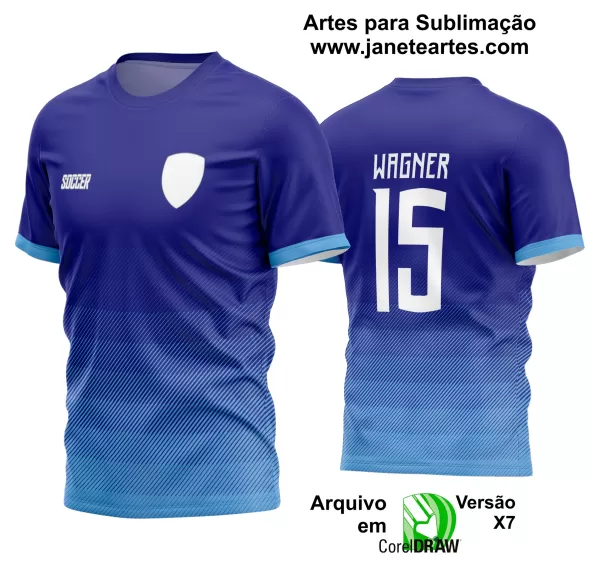 Arte Vetor Estampa Camisa Time Amador Futebol 2024