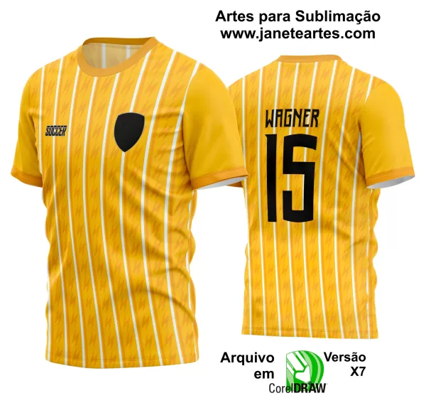 Arte Vetor Estampa Camisa Time Amador Futebol 2024