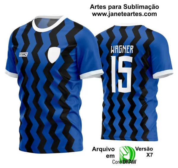 Arte Vetor Estampa Camisa Time Amador Futebol 2024