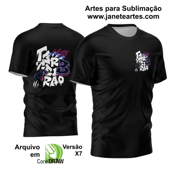 Arte Vetor Template Camisa Terceirão Pantera Negra 2024 Modelo 04